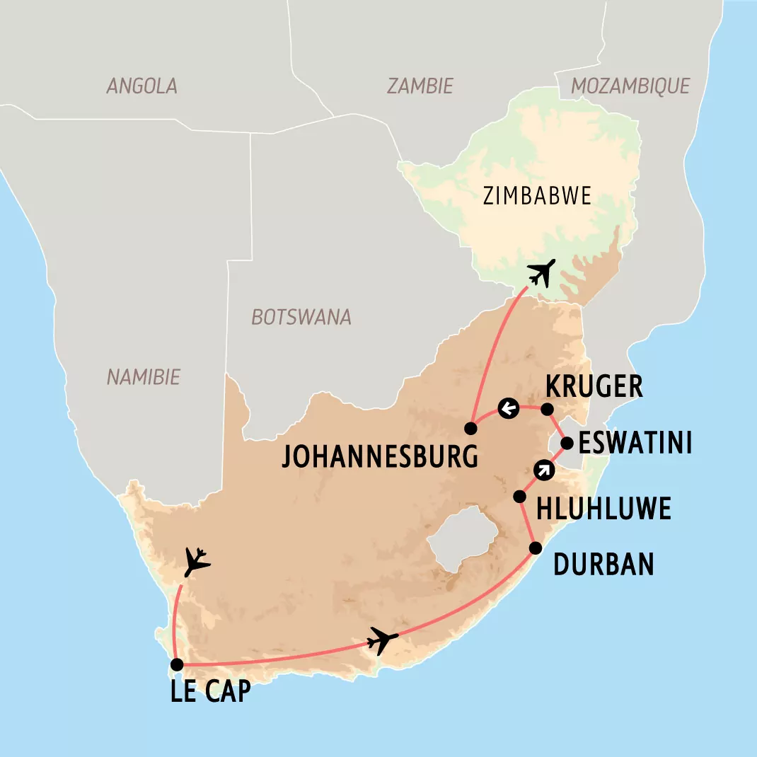 Circuit Afrique du Sud > Regard sur l'Afrique du Sud 2024  LeComparateur.fr