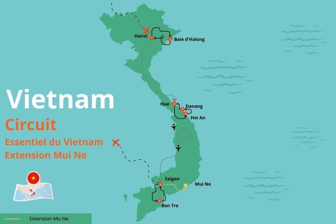 Circuit Privatif l'Essentiel du Vietnam et extension à Mui Ne 3* ou 4* pas cher photo 27