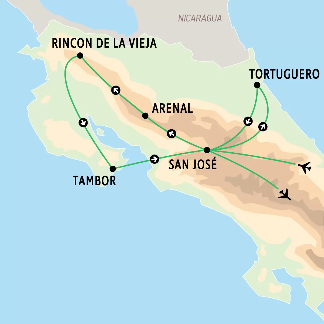 Circuit Costa Rica > Lumière du Costa Rica 2024-2025  LeComparateur.fr