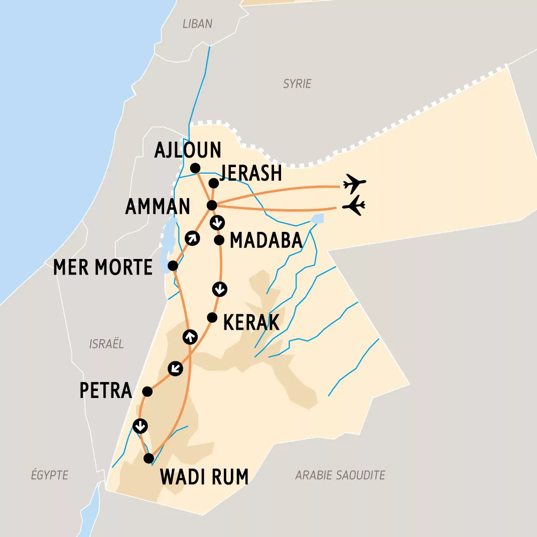 Circuit Jordanie > Regard sur la Jordanie 2025